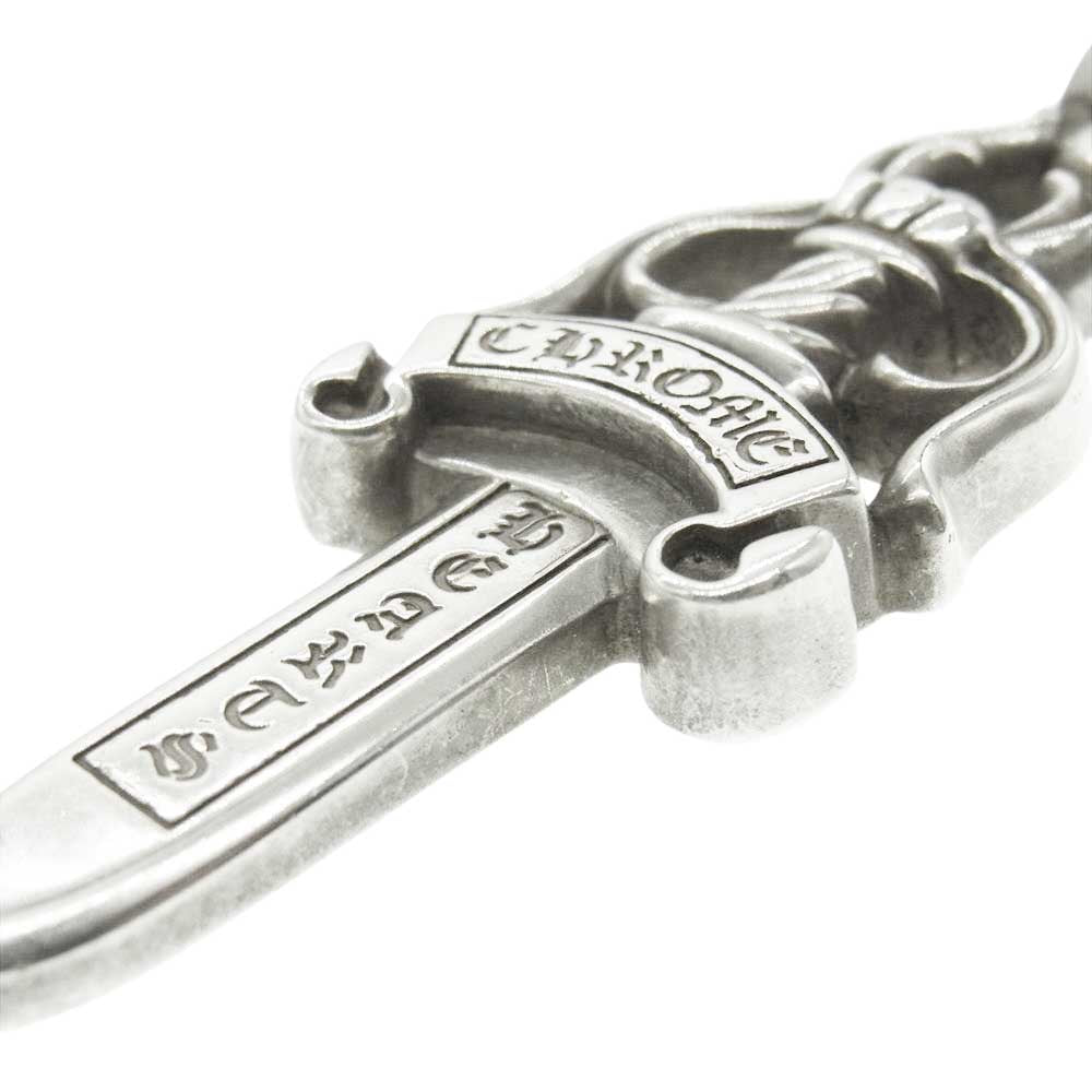 CHROME HEARTS クロムハーツ（原本無） LARGE DAGGER ラージダガー ペンダント トップ シルバー系【中古】