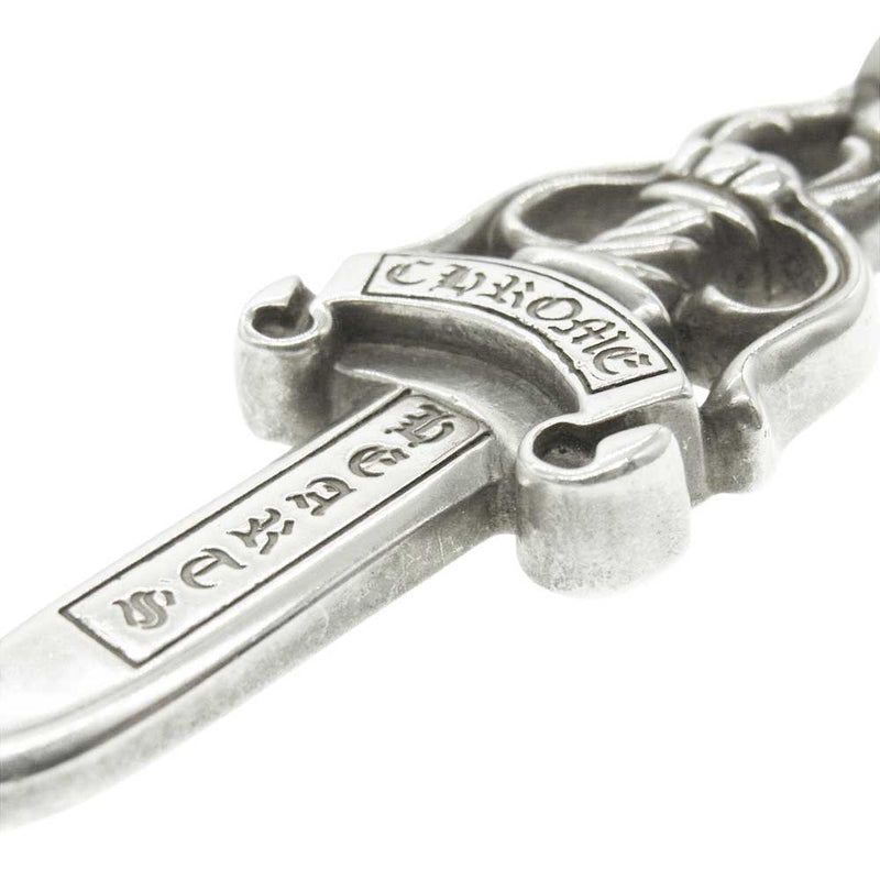 CHROME HEARTS クロムハーツ（原本無） LARGE DAGGER ラージダガー ペンダント トップ シルバー系【中古】