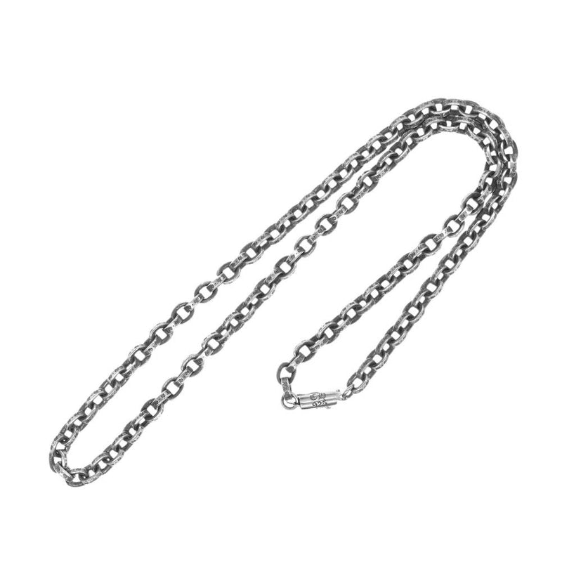 CHROME HEARTS クロムハーツ（原本無） PAPER CHAIN 18inch ペーパーチェーン 18インチ ネックレス シルバー系【中古】