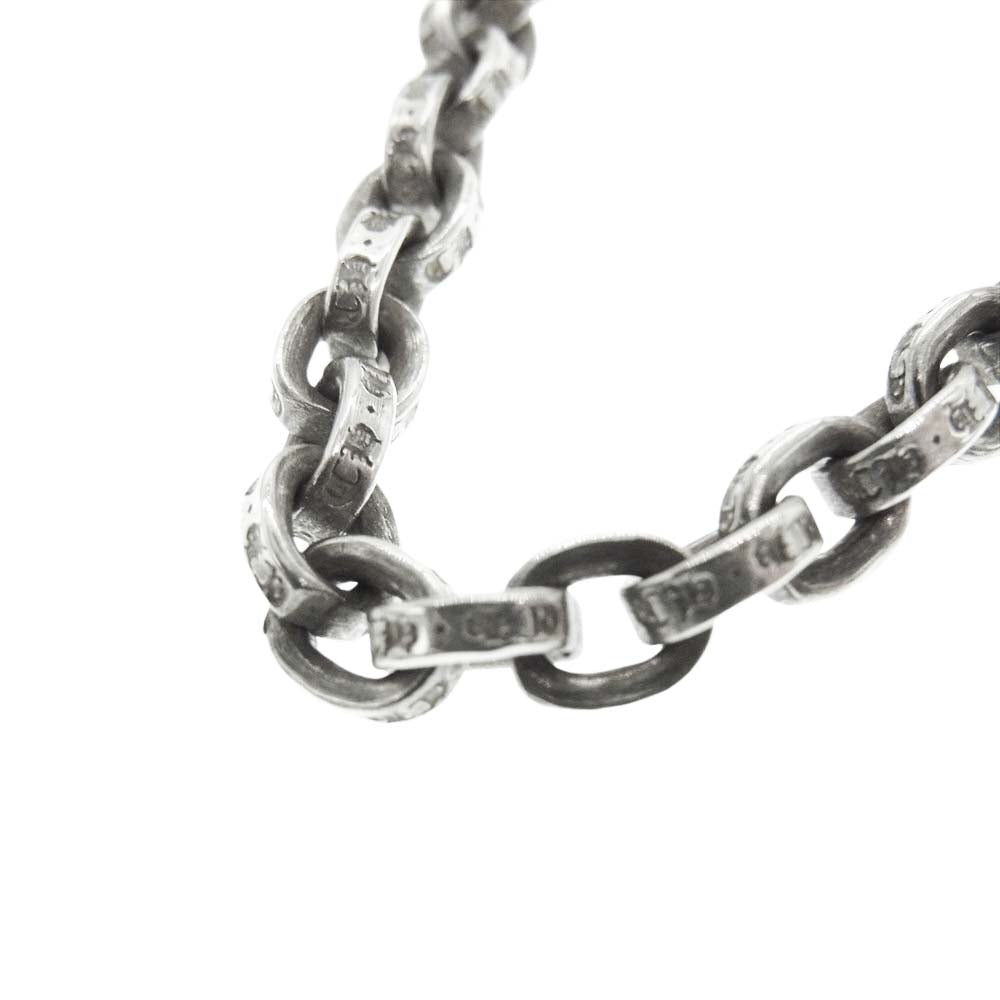 CHROME HEARTS クロムハーツ（原本無） PAPER CHAIN 18inch ペーパーチェーン 18インチ ネックレス シルバー系【中古】