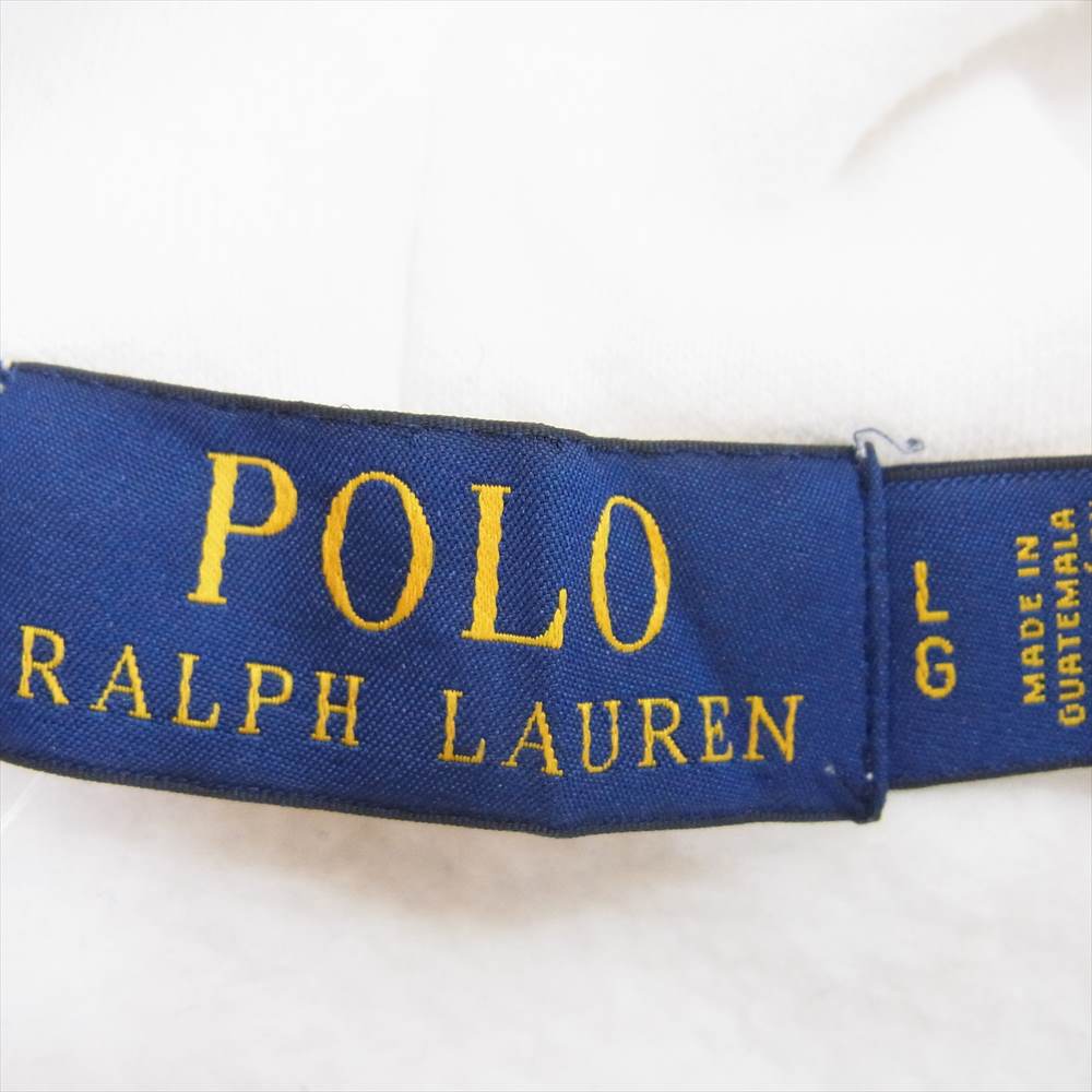 POLO RALPH LAUREN ポロ・ラルフローレン スキーベア プルオーバー スウェット パーカー ホワイト系 LG【中古】