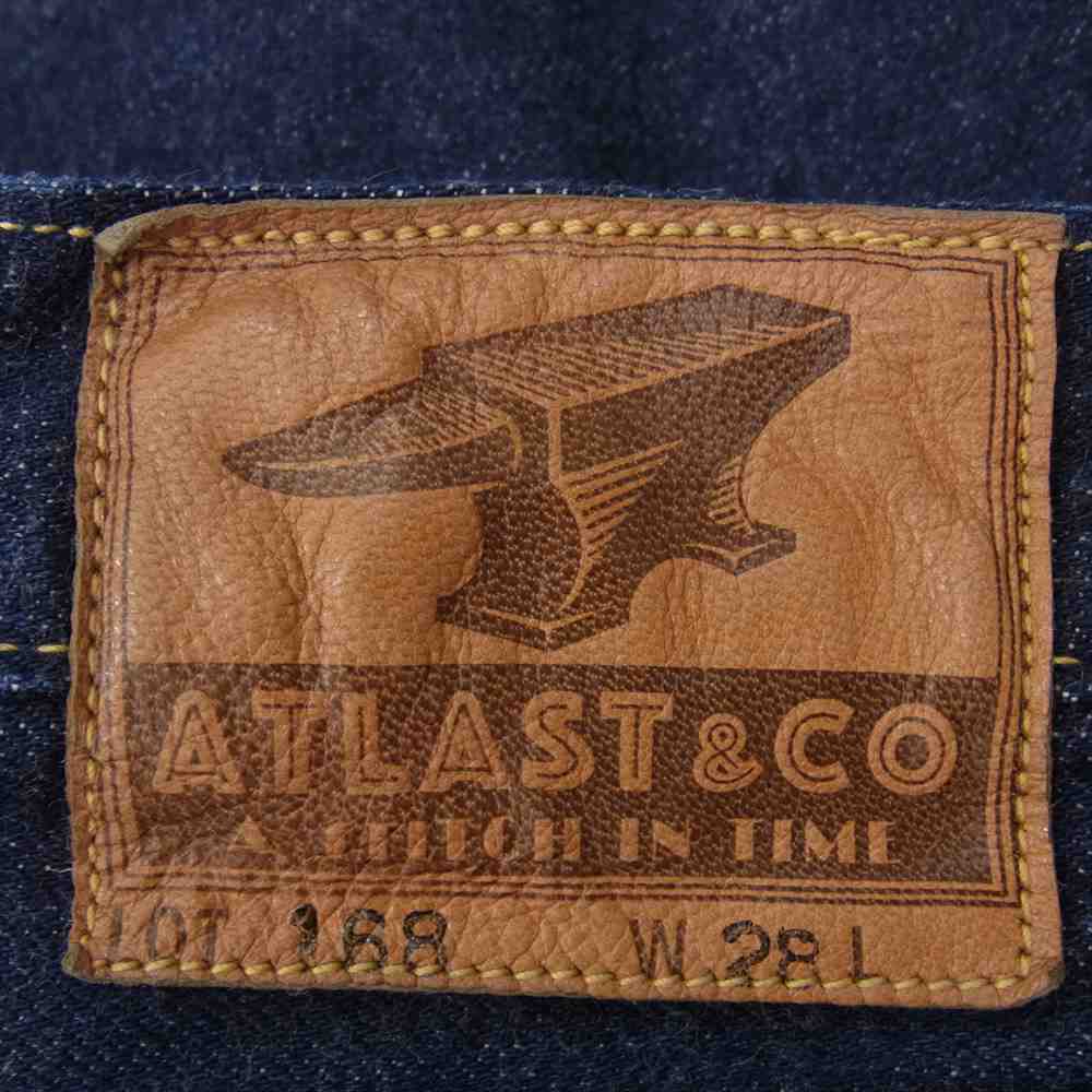 AT LAST アットラスト Lot 168 ボタンフライ ストレート デニム パンツ