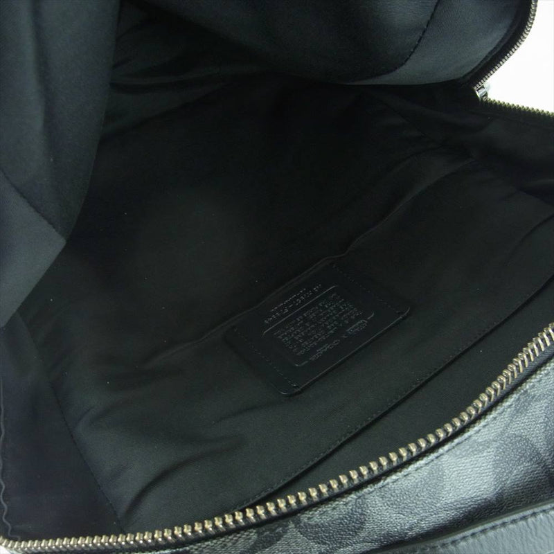 COACH コーチ F79949 Star Wars スターウォーズ ダースベイダー Backpack シグネチャーロゴ バックパック リュック バッグ ブラック系 グレー系【中古】