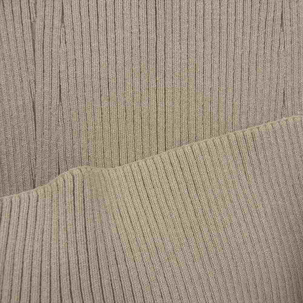 フレイアイディー FWNT212032 21年モデル ウォッシャ ブルスクエア ニット ベージュ系 F【中古】