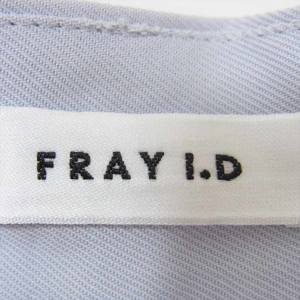 フレイアイディー FWFP221042 22年モデル ヘムリボン 2way タック パンツ グレー系 1【中古】