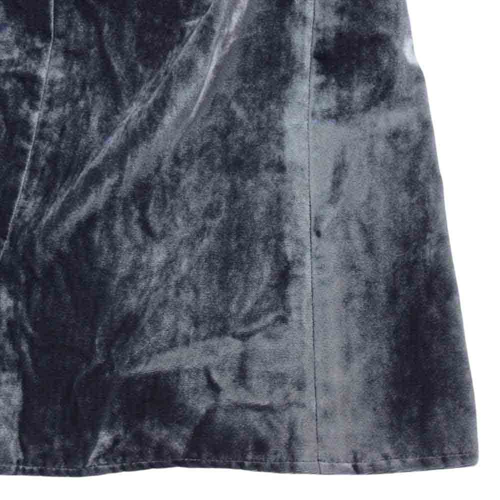 フレイアイディー FWFO234106 23年モデル クラッシュ ベルベット キャミ ワンピース グレー系 1【中古】