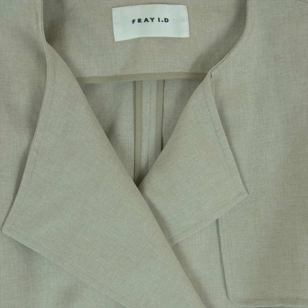 フレイアイディー FWFJ162203 フレアー ジレ ロング ドレス ワンピース ベージュ系 グレイッシュベージュ系 F【中古】