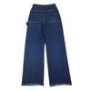 MAISON MARGIELA メゾンマルジェラ 18AW S52LA0069 MM6 エムエムシックス カットオフ ペインター デニム パンツ インディゴブルー系 38【中古】