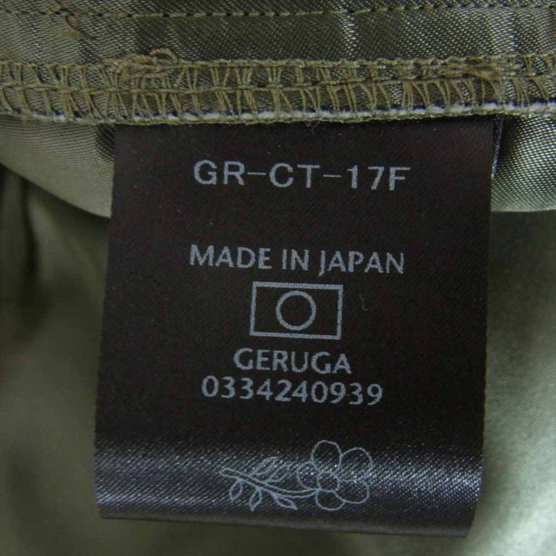 GERUGA ゲルガ GR-CT-17F QUILTHITNG LINER FOR MORTORCYCLE COAT キルティングライナー ジャケット カーキ系 4【美品】【中古】