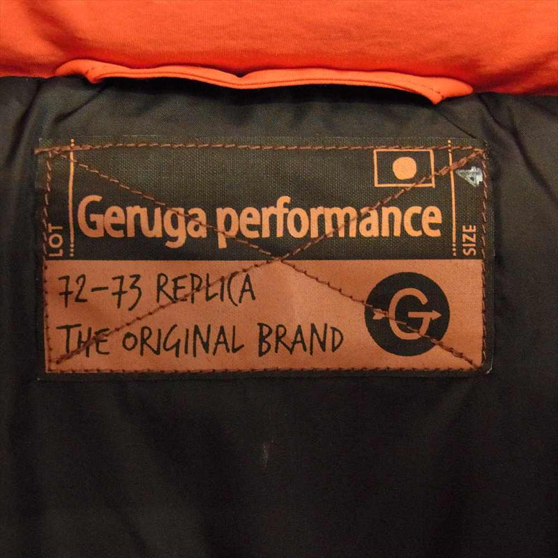 GERUGA ゲルガ GR-J-149B COLD PARKA コールド パーカー 中綿 インフード ジャケット レッド系 4【中古】