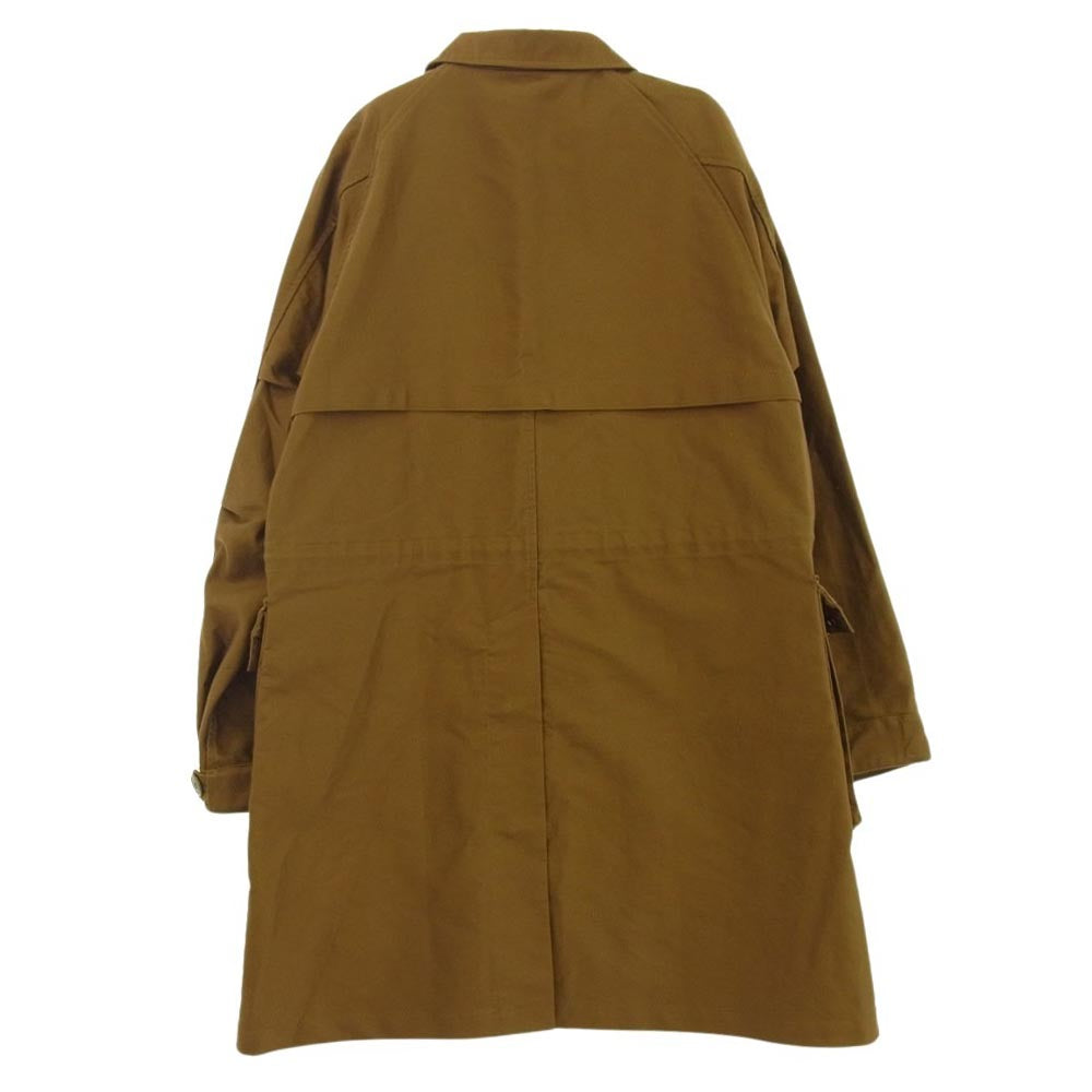 GERUGA ゲルガ GR-CT-17 MOTERCYCLE COAT MOLE SKIN モーターサイクル コート モールスキン カーキブラウン系 4【中古】
