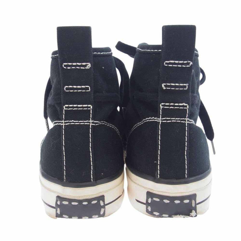 VISVIM ビズビム WMV SKAGWAY  HI  KILTIE BLACK スカグウェイ ハイ カットスニーカー ブラック系 7【中古】