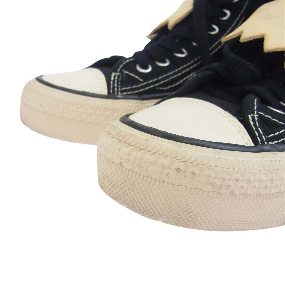 VISVIM ビズビム WMV SKAGWAY HI KILTIE BLACK スカグウェイ ハイ カットスニーカー ブラック系 7【中古】