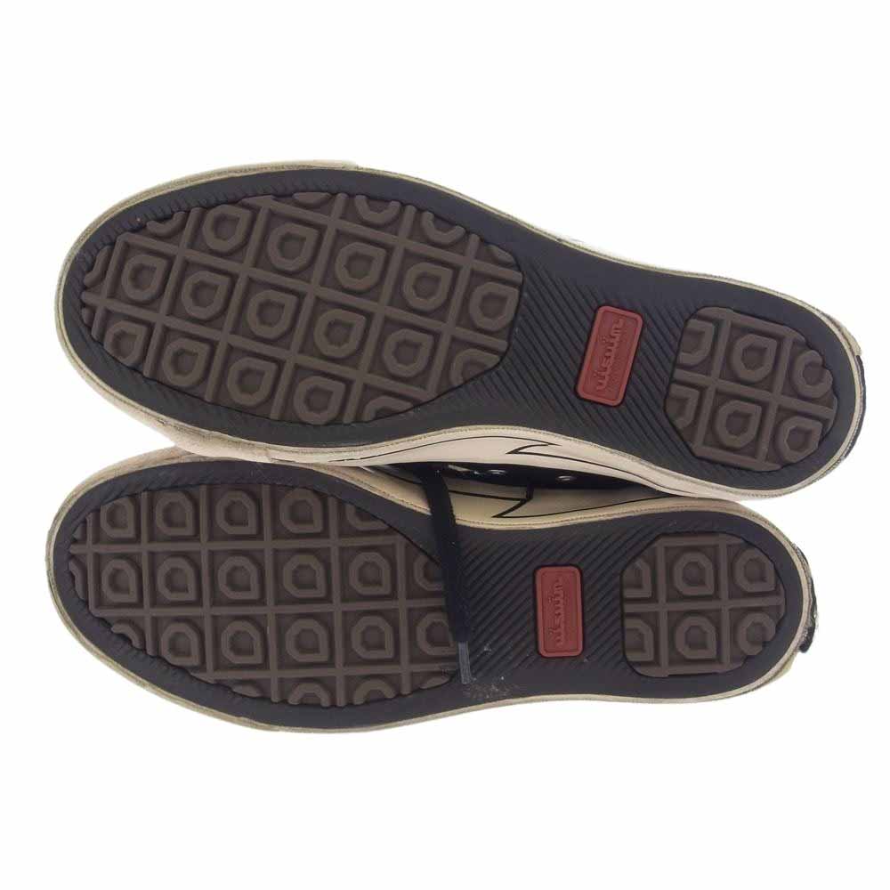 VISVIM ビズビム WMV SKAGWAY HI KILTIE BLACK スカグウェイ ハイ カットスニーカー ブラック系 7【中古】