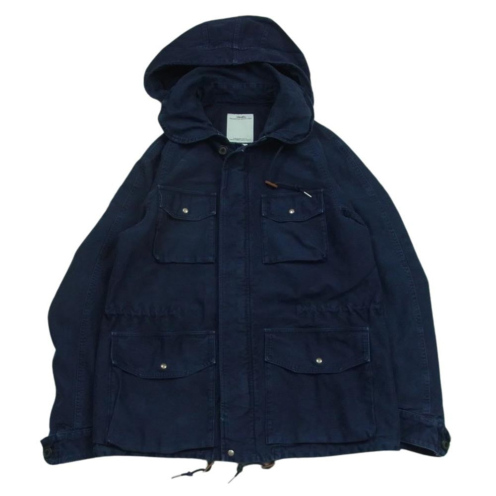 VISVIM ビズビム 17AW 0117205013029 PFD M-65 JKT DMGD CHINO NAVY ミリタリー ジャケット ネイビー系 1【美品】【中古】