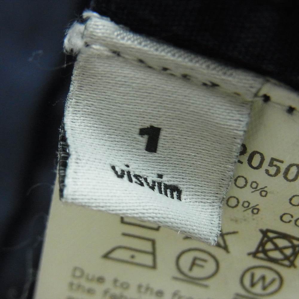 VISVIM ビズビム 17AW 0117205013029 PFD M-65 JKT DMGD CHINO NAVY ミリタリー ジャケット ネイビー系 1【美品】【中古】