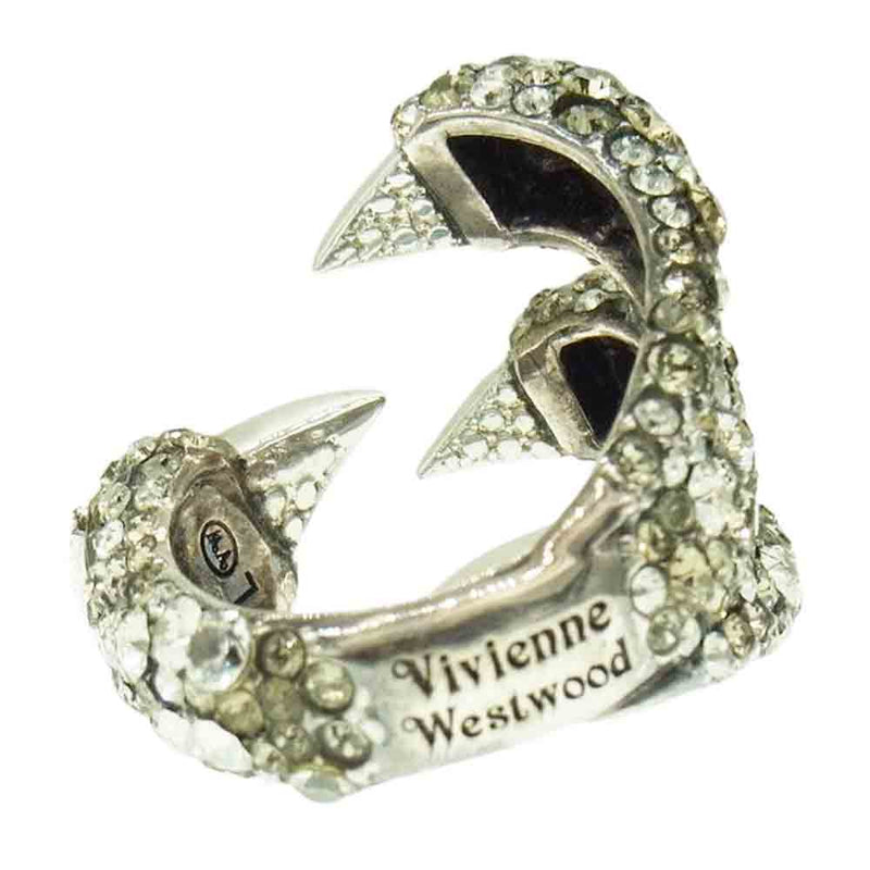 Vivienne Westwood ヴィヴィアンウエストウッド GILDA RING ギルダ クロー リング シルバー系 16号【中古】