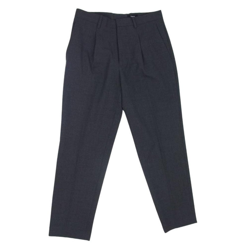 theory セオリー 22FALL-02 Bond Wool Twill Curtis SW PL T ウール混 スラックス パンツ グレー系 28【中古】