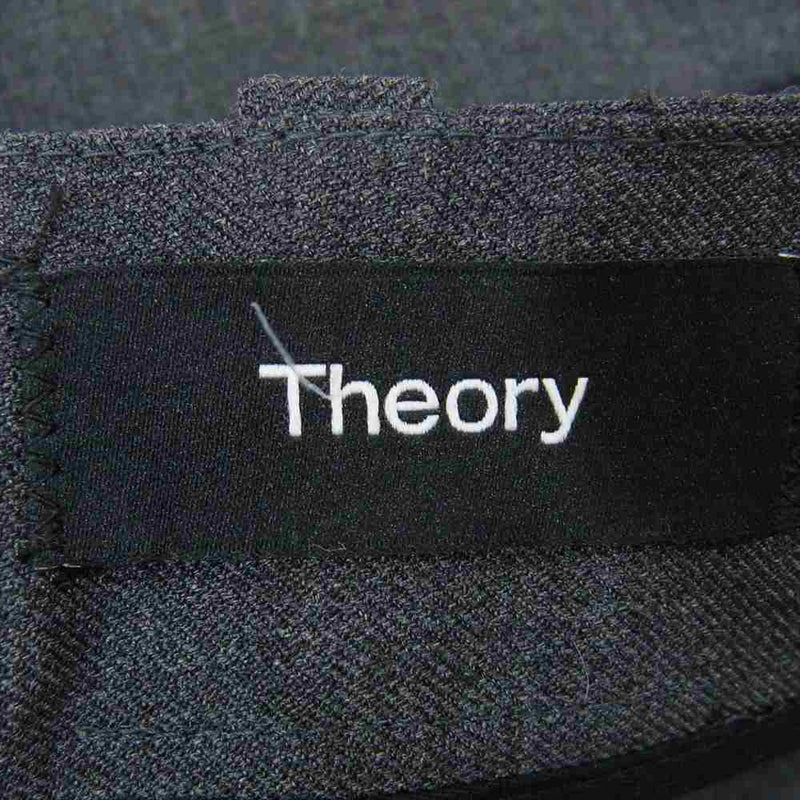 theory セオリー 22FALL-02 Bond Wool Twill Curtis SW PL T ウール混 スラックス パンツ グレー系 28【中古】