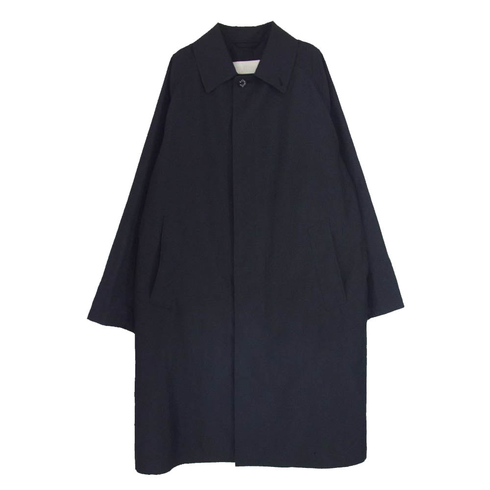 Mackintosh マッキントッシュ PACKABLE BELFORD パッカブル ベルフォード ステンカラー コート ブラック系 34【中古】