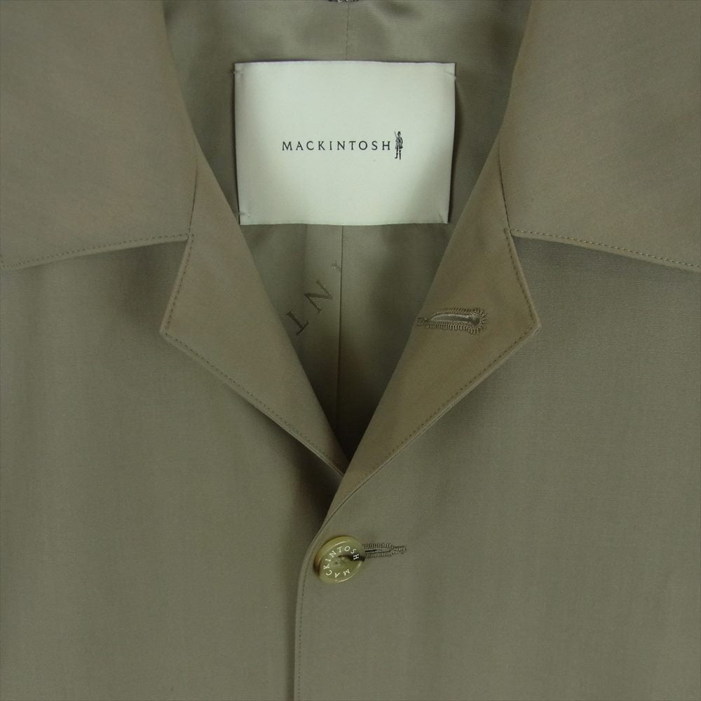 Mackintosh マッキントッシュ HUMBIE ハンビー OVERSIZED SHORT COAT オーバーサイズ ショート コート グレイッシュベージュ系 34【中古】