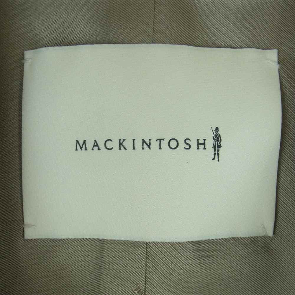 Mackintosh マッキントッシュ HUMBIE ハンビー OVERSIZED SHORT COAT オーバーサイズ ショート コート グレイッシュベージュ系 34【中古】