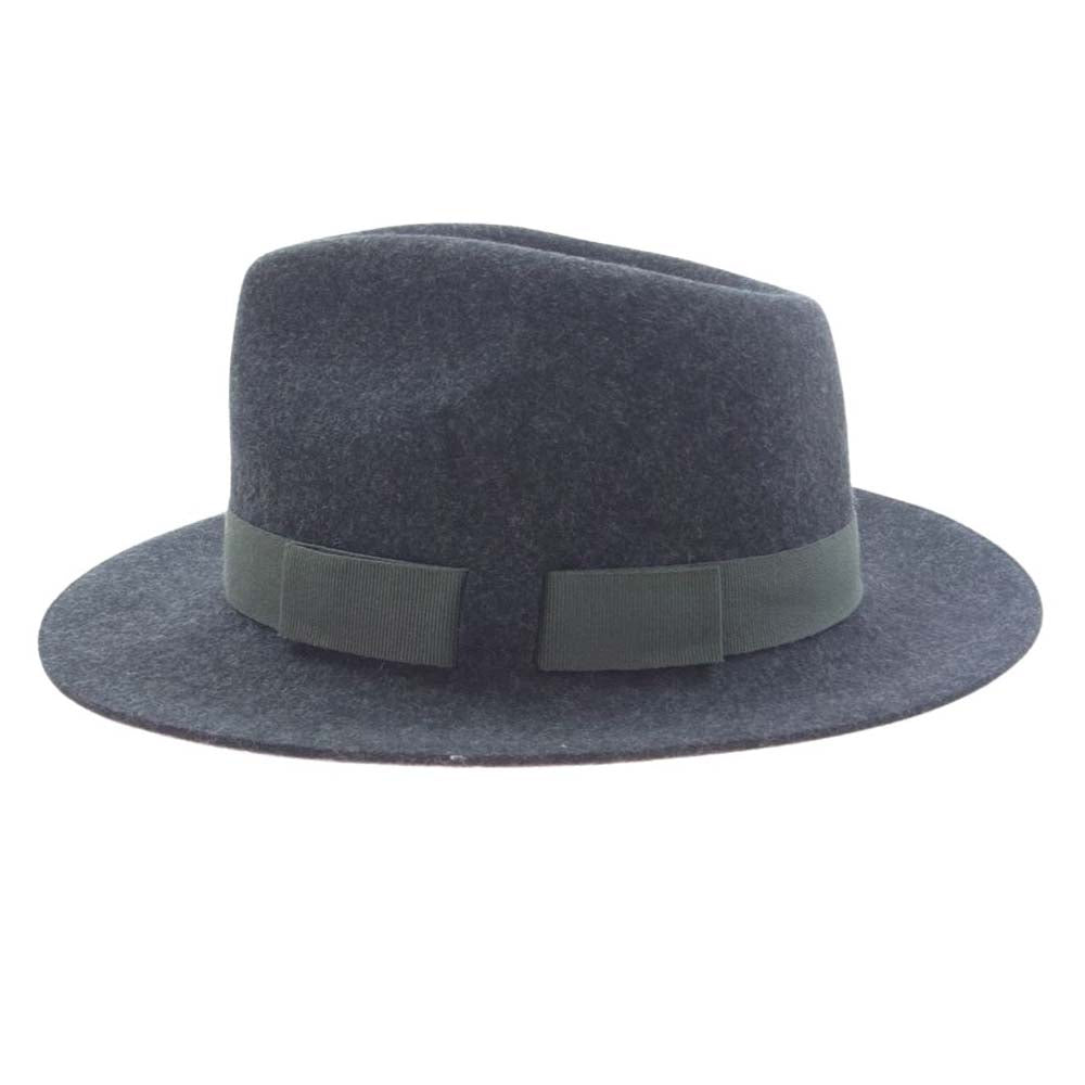 Paul Smith ポール・スミス ウール バイカラー 中折れ ハット グレー系【中古】