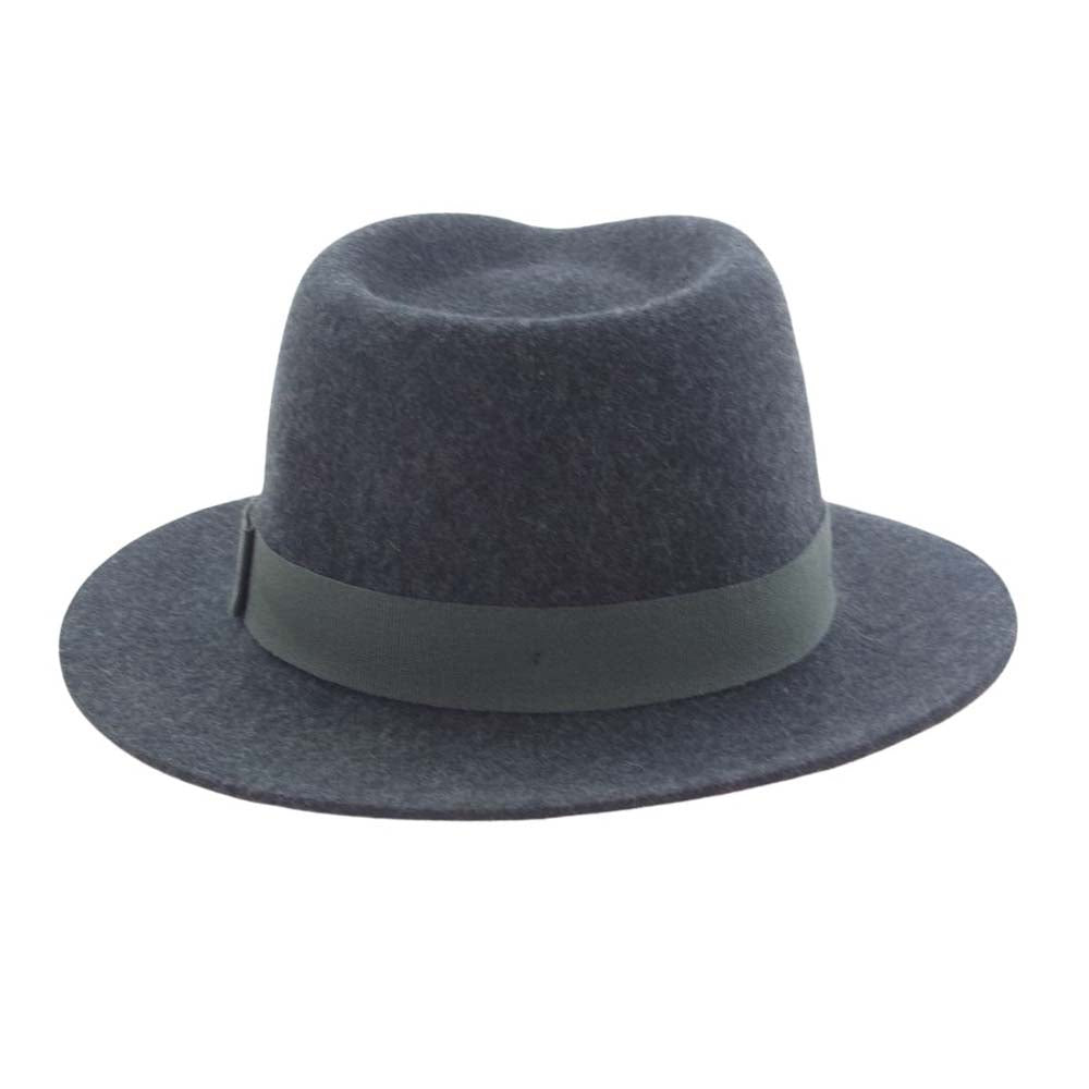 Paul Smith ポール・スミス ウール バイカラー 中折れ ハット グレー系【中古】