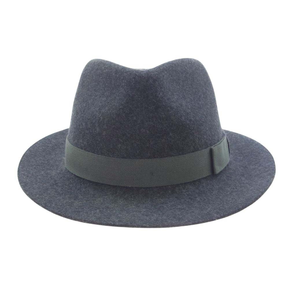 Paul Smith ポール・スミス ウール バイカラー 中折れ ハット グレー系【中古】