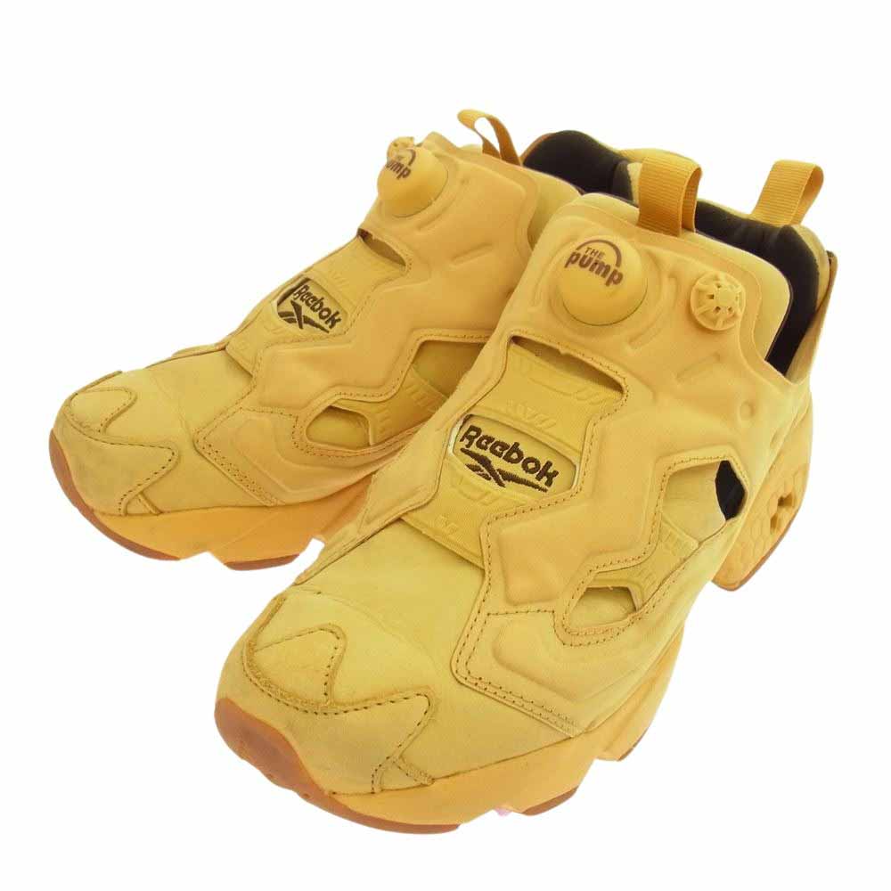 Reebok リーボック GX6341 Instapump Fury インスタ ポンプ フューリー スニーカー イエロー系 25cm【中古】