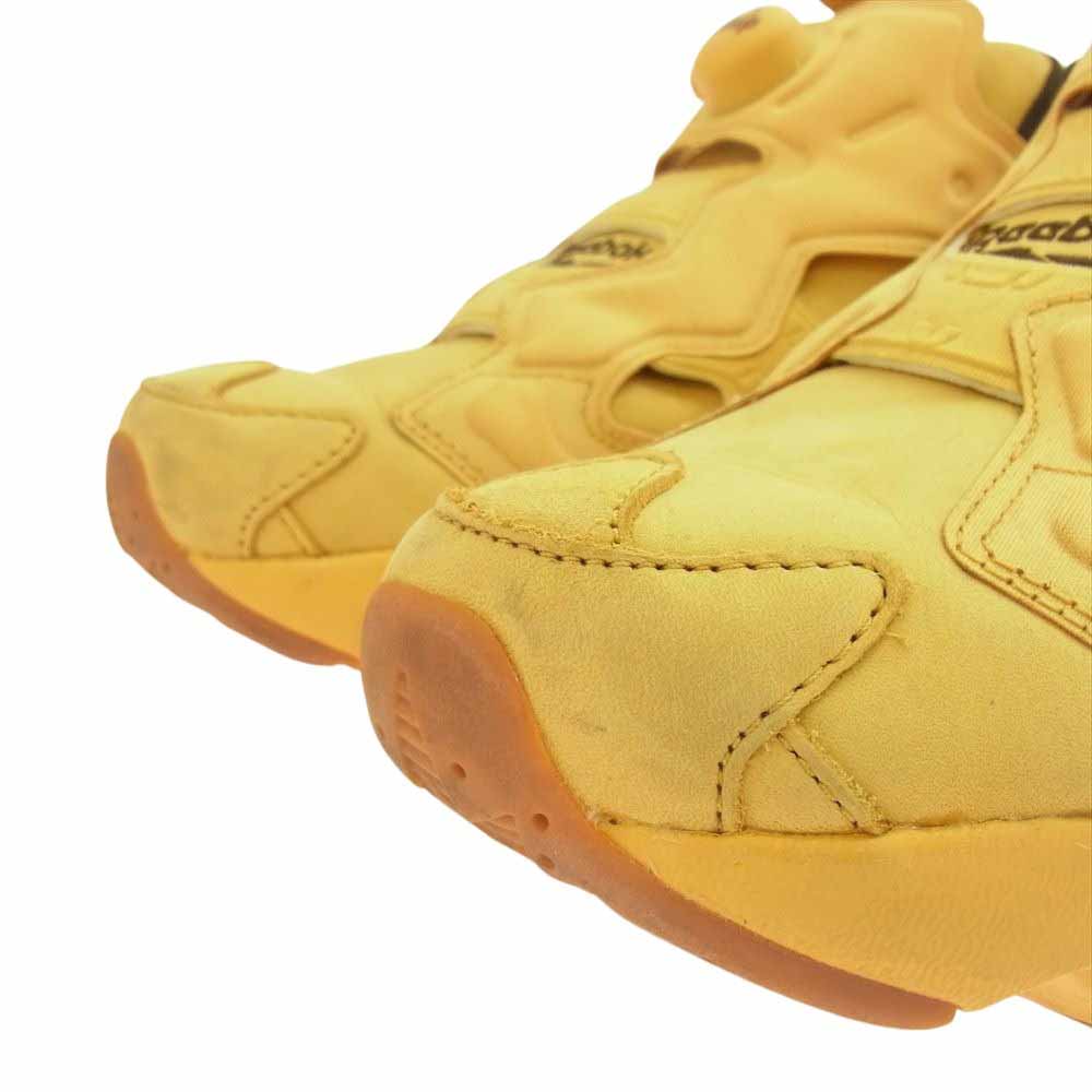 Reebok リーボック GX6341 Instapump Fury インスタ ポンプ フューリー スニーカー イエロー系 25cm【中古】