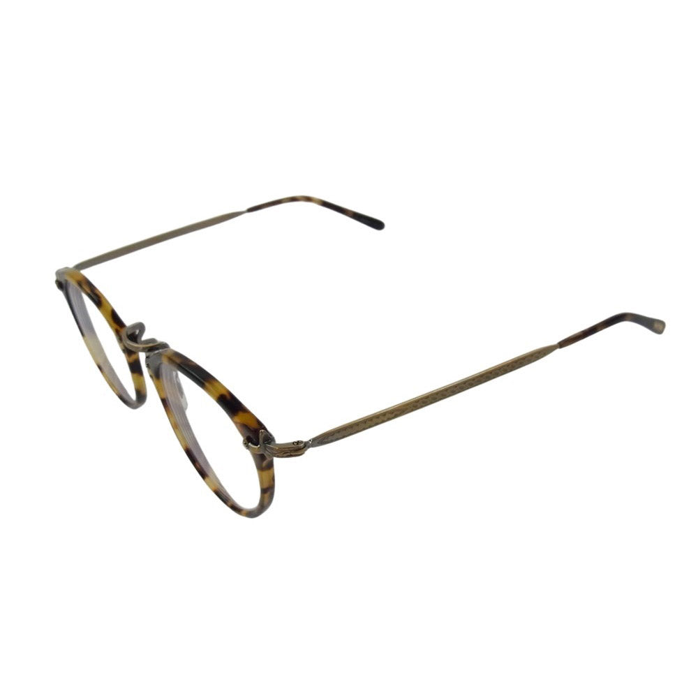 OLIVER PEOPLES オリバーピープルズ OP-505 雅 ボストンコンビネーション アイウェア メガネ 度入り 47□24 142 –  ブランド古着 LIFE