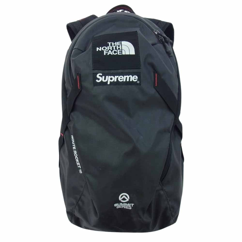 Supreme シュプリーム 21SS NM82126I × The North Face Summit Series Outer Tape Seam Route Rocket Backpack 16L バッグ パック リュック ブラック系【中古】