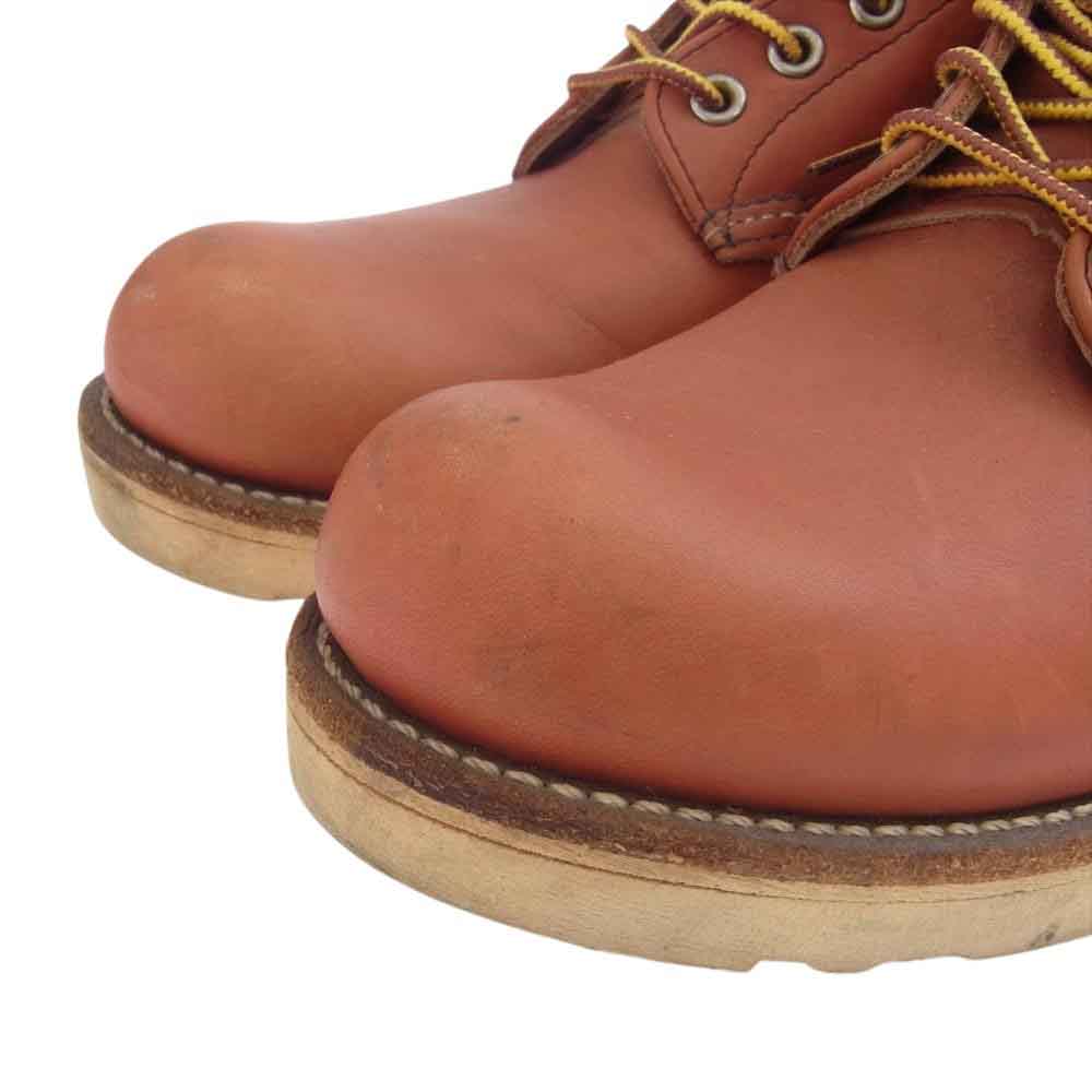 RED WING レッドウィング 8166 Classic Round クラッシック ラウンド アイリッシュセッター レザー プレーントゥ クラッシック ブーツ ブラウン系 26.5cm【中古】