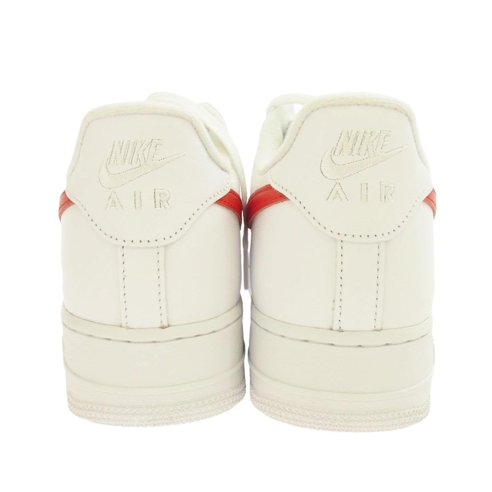 Supreme シュプリーム 24SS CU9225-101 × NIKE AIR FORCE 1 CHINESE RED Exclusive ナイキ エアフォース1 ロー チャイナ エクスクルーシブ スニーカー ホワイト系 27.5cm【新古品】【未使用】【中古】