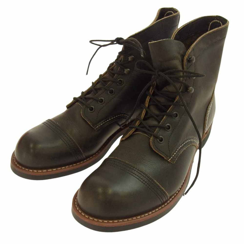 RED WING レッドウィング 8086 Iron Ranger アイアンレンジャー ワーク ブーツ 27.5cm【美品】【中古】