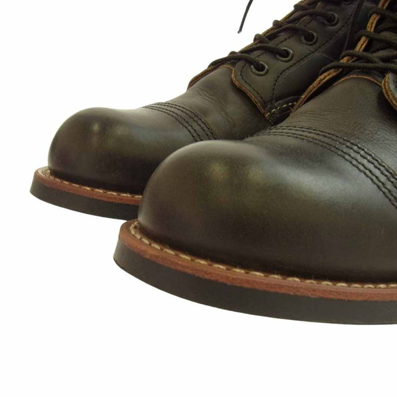 RED WING レッドウィング 8086 Iron Ranger アイアンレンジャー ワーク ブーツ 27.5cm【美品】【中古】