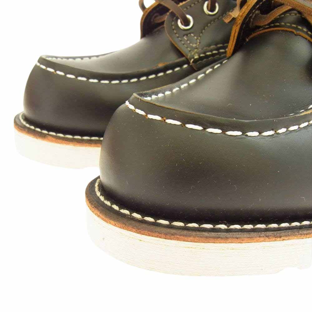 RED WING レッドウィング 9874 Irish Setter 6inch Moc 9874 茶芯 ブラック クローンダイク 犬タグ アイリッシュセッター 6インチ モックトゥ ブーツ ブラック系 27.5cm【新古品】【未使用】【中古】