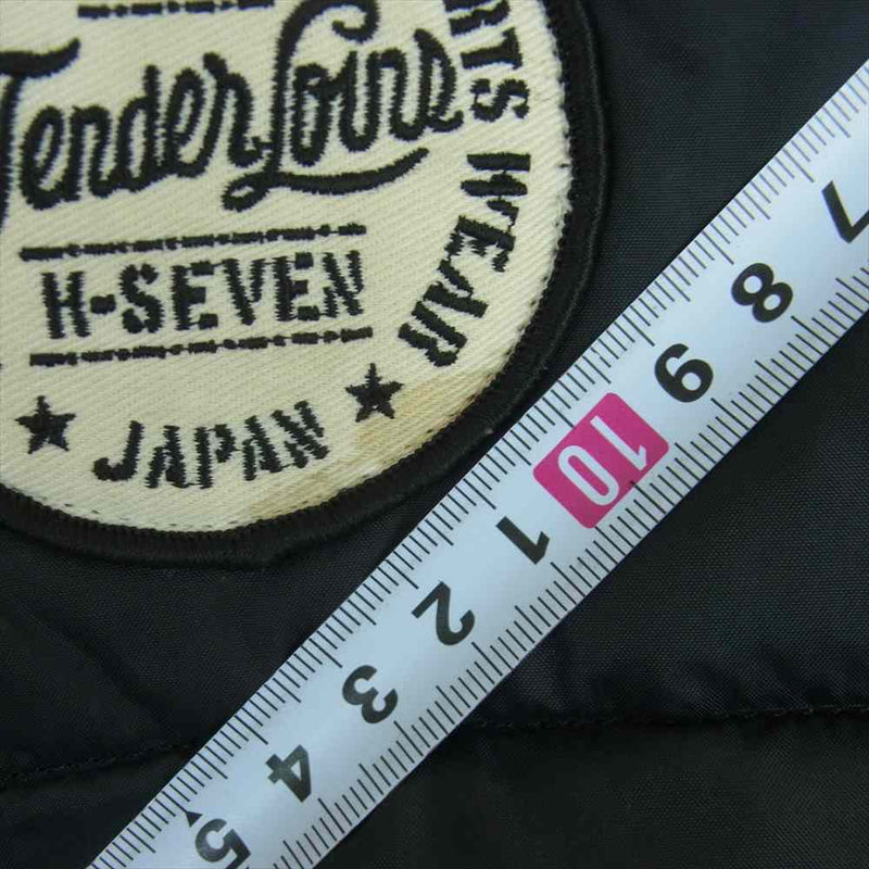 TENDERLOIN テンダーロイン T-NRA VEST 中綿 ベスト ナイロン ポリエステル 日本製 ブラック系 38【中古】