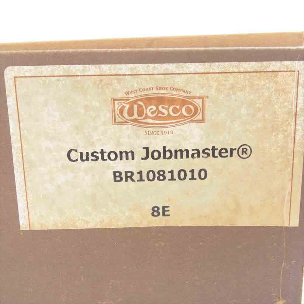 WESCO ウエスコ BR1081010 CUSTOM JOBMASTER　カスタム ジョブマスター スエード ブラウン 8インチ ブラウン系 8E【中古】