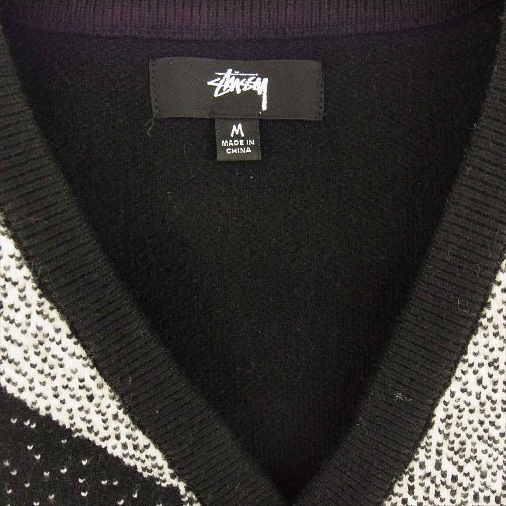 STUSSY ステューシー Photo Jacquard Vest フォトジャカード ニット
