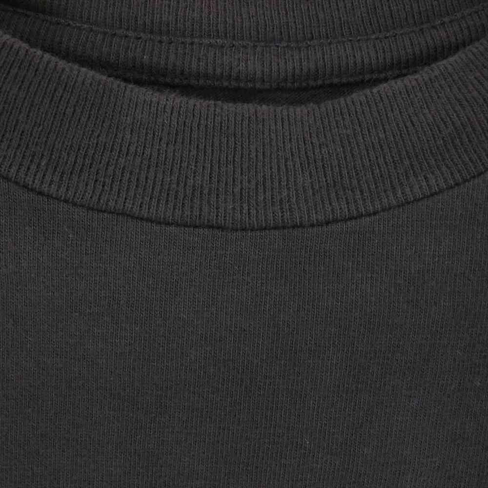 シークエル 22SS SQ-22SS-ST-21 コットン ロゴ プリント 半袖 Tシャツ ブラック系 XL【新古品】【未使用】【中古】