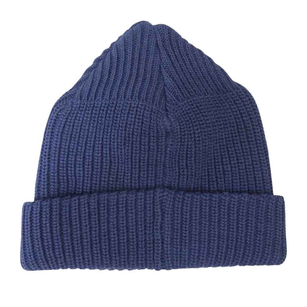 WTAPS ダブルタップス 22SS 221MADT-HT02 BEANIE 02 COPO. COOLMAX クールマックス ビーニー ニット キャップ ネイビー系【新古品】【未使用】【中古】