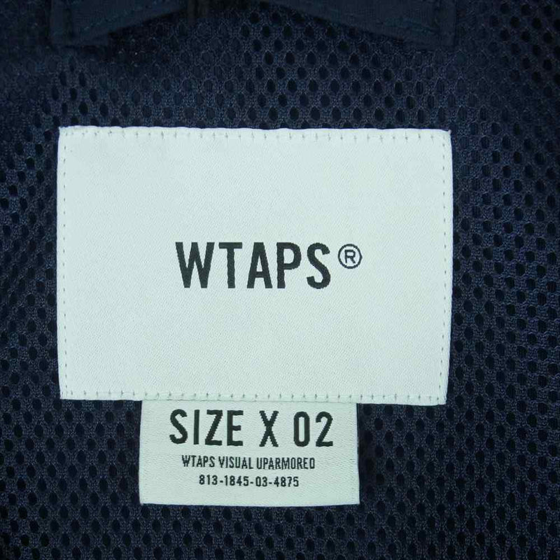 WTAPS ダブルタップス 23SS 231WVDT-JKM01 VERT JACKET CTPL.WEATHER バート ジャケット 日本製 ネイビー系 02【中古】