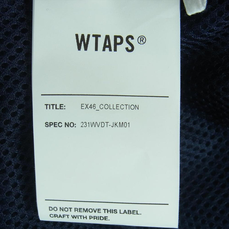 WTAPS ダブルタップス 23SS 231WVDT-JKM01 VERT JACKET CTPL.WEATHER バート ジャケット 日本製 ネイビー系 02【中古】