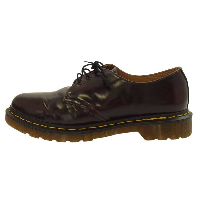 COMME des GARCONS HOMME DEUX コムデギャルソンオムドゥ MIE1461 × Dr Martens CHERRY RED ROUGE ドクターマーチン 3ホール レザー シューズ エンジ系 UK9【中古】