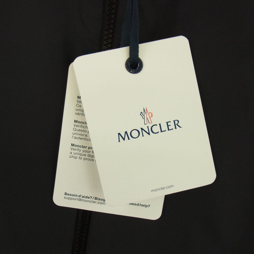 MONCLER モンクレール 24SS J10911A00086 54A91 TRAVERSIER トラヴェルシエ ナイロン ジップアップ ブルゾン ジャケット 2 ブラック系 2【中古】