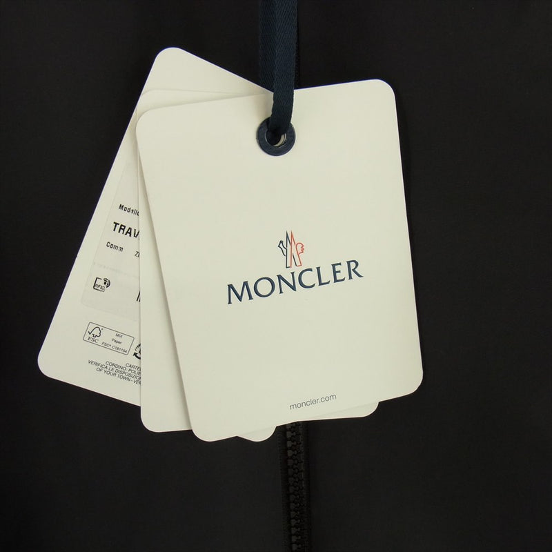 MONCLER モンクレール 24SS J10911A00086 54A91 TRAVERSIER トラヴェルシエ ナイロン ジップアップ ブルゾン ジャケット 3 ブラック系 3【中古】