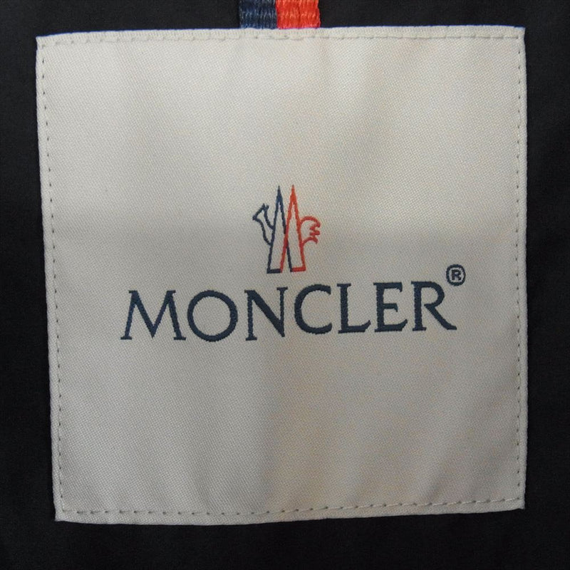 MONCLER モンクレール 24SS J20911A00077 54A81 Baudinet Jacket ショート ダウンジャケット ネイビー系 2【極上美品】【中古】