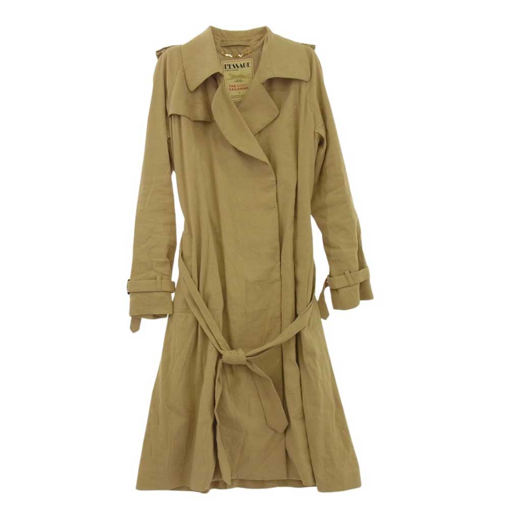 JOURNAL STANDARD ジャーナルスタンダード L'ESSAGE リネン レーヨン トレンチコート【中古】